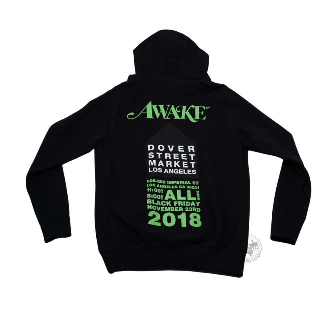FW18 Awake NY x Dover Street Market Los Angeles Hooded Sweatshirt